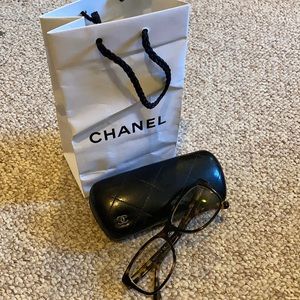 Chanel tortoiseshell women’s glasses